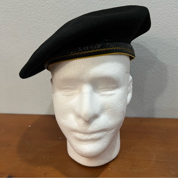 French Beret Pure Wool Adjustable Brim Beret Impermeable Super Exposition - Picture 1 of 6